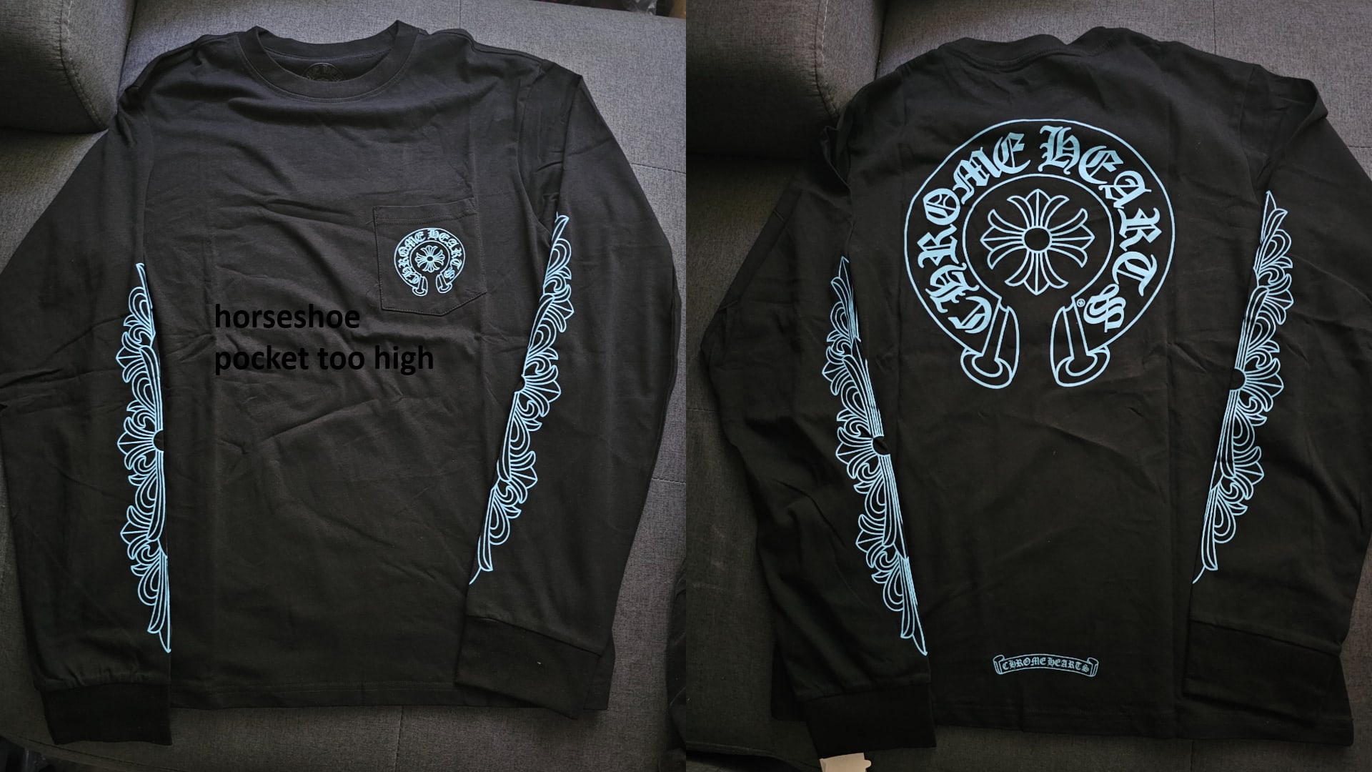 Arrival photo 17 from Superbuy to Poland — chart-first haul with Chrome Hearts, Balenciaga & Mind slide warnings — Superbuy Spreadsheet haul