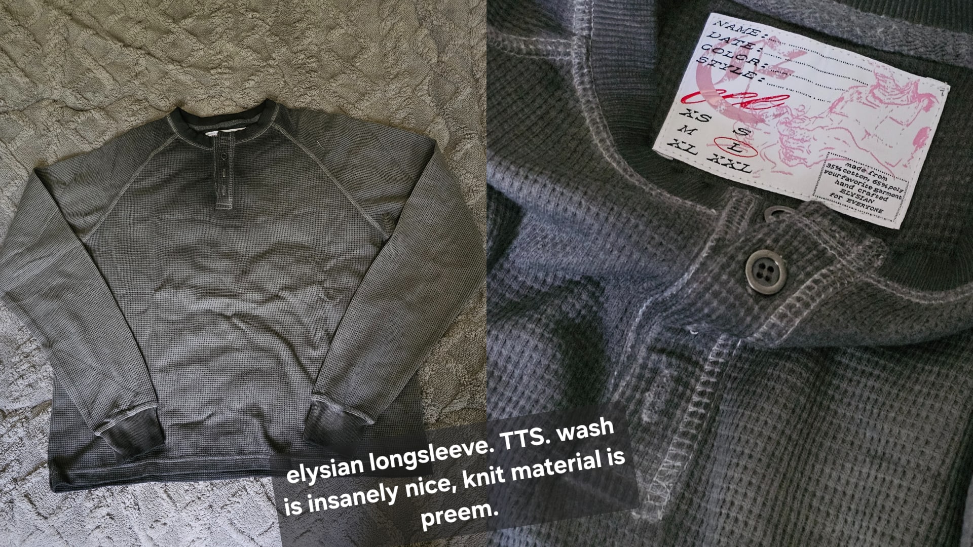 Arrival photo 7 from Everyday Superbuy haul — wearable pieces with sizing notes on the photos — Superbuy Spreadsheet haul